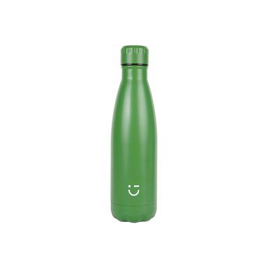 Termo botella aislada de color sólido 500 ml verde -  Miniso