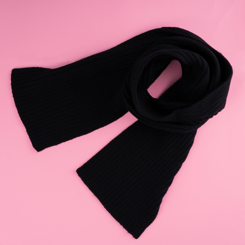 Bufanda-para-mujer-miniso-tejido-basico-negro-Miniso-4-20635