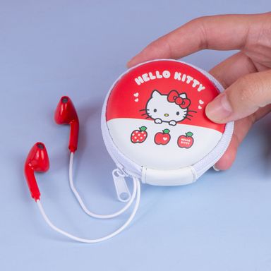 Audífonos con cable 3.5 mm hello kitty apple mod w017 -  Sanrio