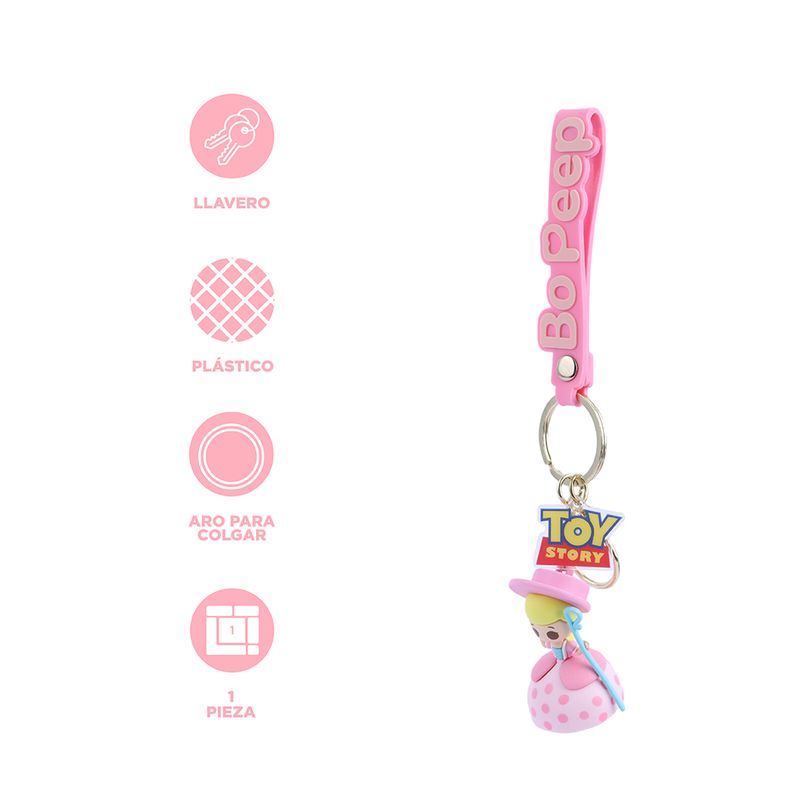 Llavero-3d-con-correa-de-silicon-disney-toy-story-bo-peep-Toy-Story-3-20688