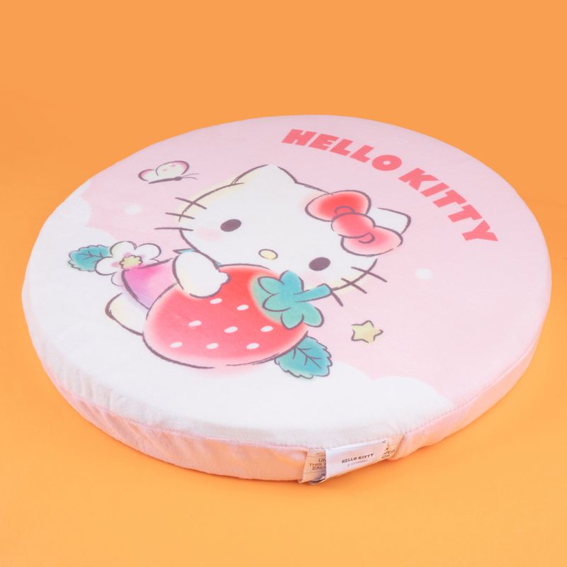 Coj-n-redondo-grueso-de-personajes-sanrio-colecci-n-fresa-redondo-engrosado-5cm-hello-kitty-rosa-Sanrio-6-20728