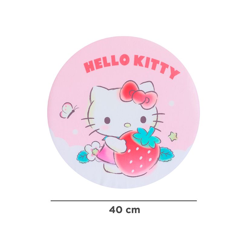 Coj-n-redondo-grueso-de-personajes-sanrio-colecci-n-fresa-redondo-engrosado-5cm-hello-kitty-rosa-Sanrio-7-20728