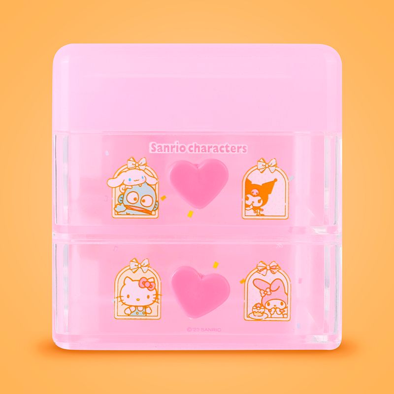 Organizador-de-pl-stico-storage-collection-sanrio-con-tapa-abatible-para-escritorio-rosa-Sanrio-3-20732