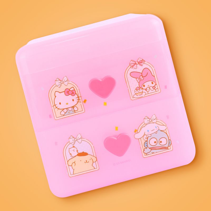 Organizador-de-pl-stico-sanrio-storage-collection-con-tapa-abatible-y-cajones-para-escritorio-rosa-Sanrio-3-20733