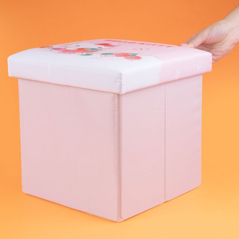Organizador-de-tela-personajes-de-sanrio-colecci-n-de-strawberry-plegable-hello-kitty-rosa-Sanrio-7-20738