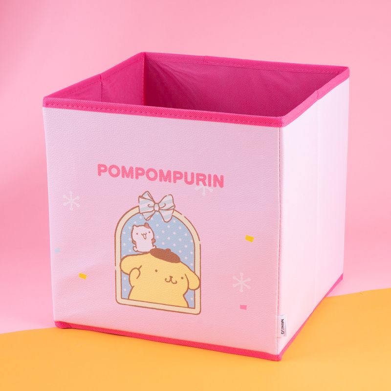 Caja-de-almacenamiento-de-tela-de-la-colecci-n-personajes-de-sanrio-pompompurin-rosa-Sanrio-6-20745
