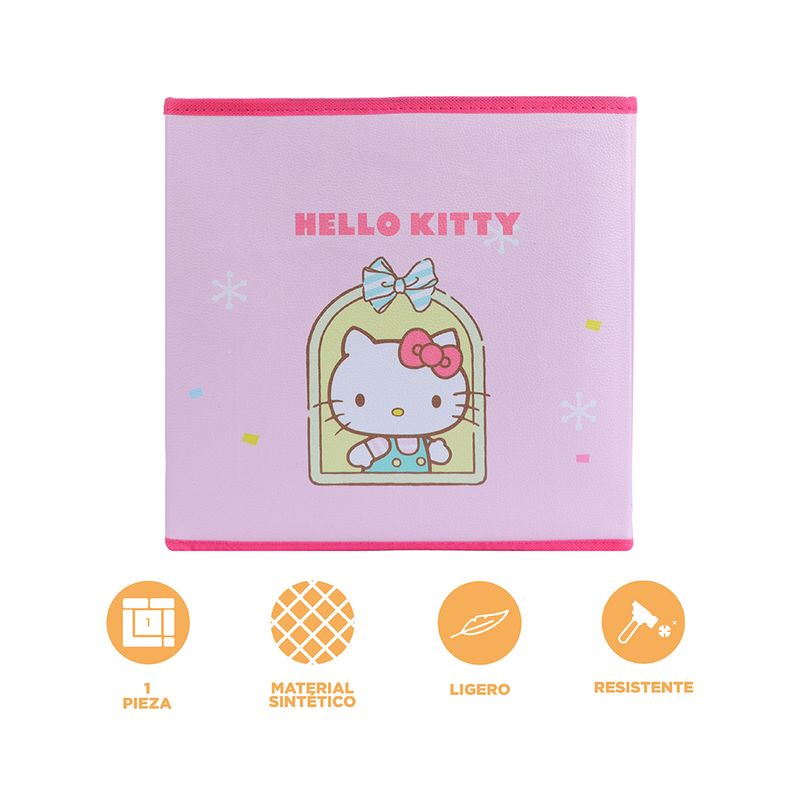 Caja-de-almacenamiento-de-tela-de-la-colecci-n-personajes-de-sanrio-hello-kitty-rosa-Sanrio-4-20746