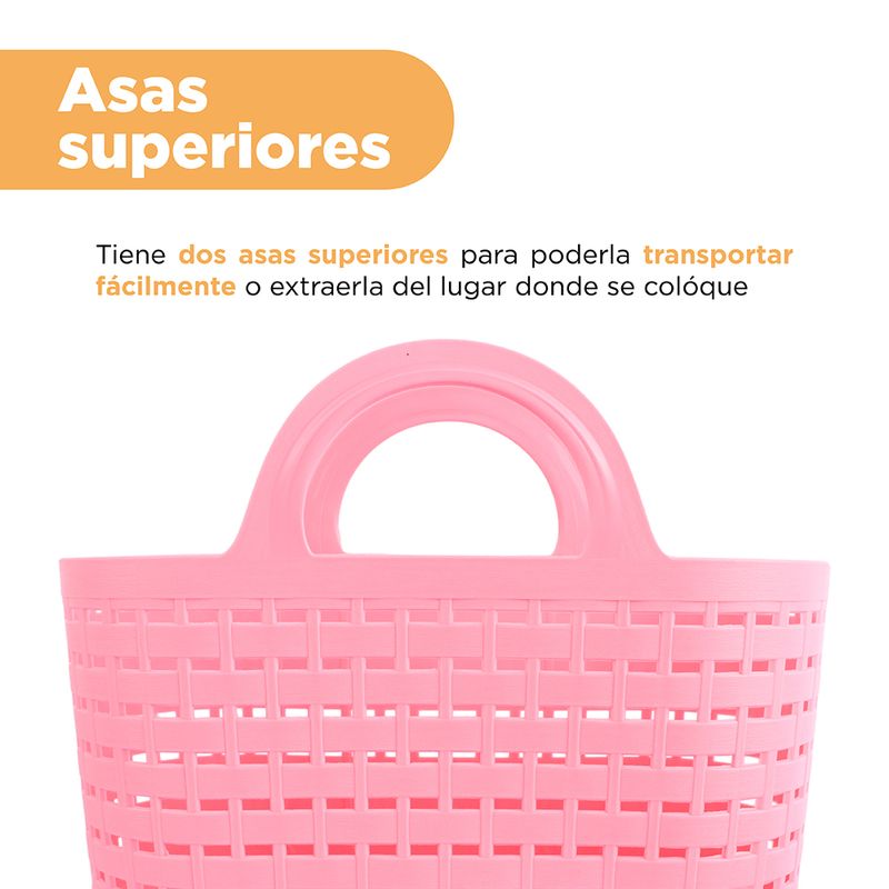 Organizador-de-pl-stico-en-forma-de-bolsa-serie-tejida-rosa-Miniso-6-20765