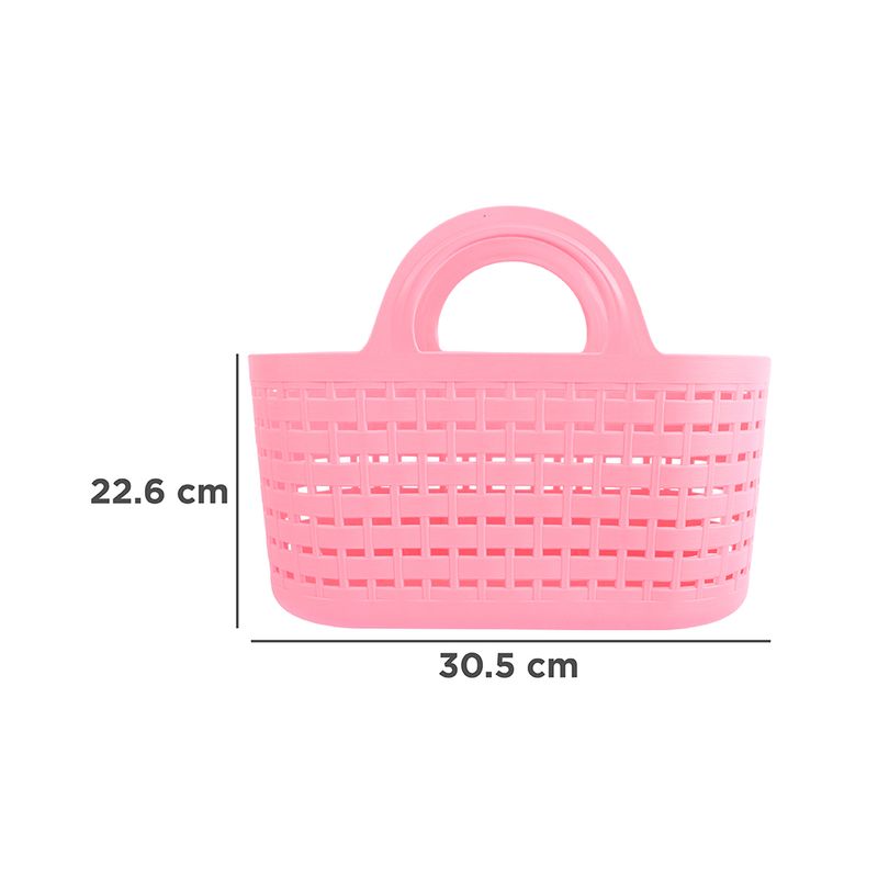 Organizador-de-pl-stico-en-forma-de-bolsa-serie-tejida-rosa-Miniso-8-20765