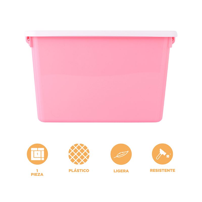 Organizador-de-pl-stico-con-asa-y-tapa-rosa-Miniso-4-20769
