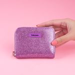 Cartera-sencilla-miniso-serie-moon-stars-glitter-morado-Miniso-2-20812