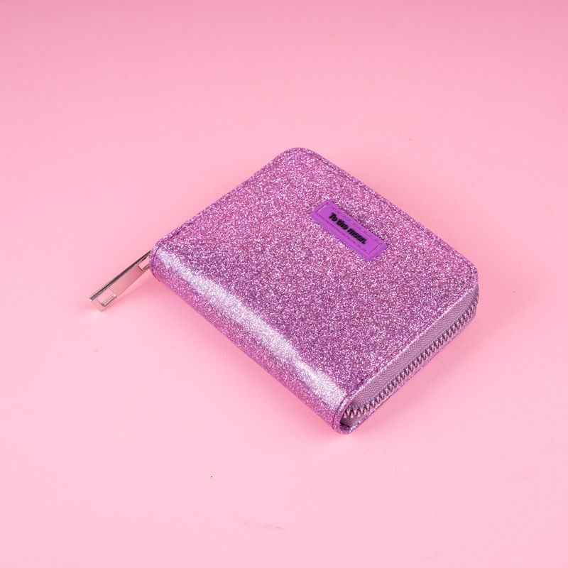 Cartera-sencilla-miniso-serie-moon-stars-glitter-morado-Miniso-3-20812