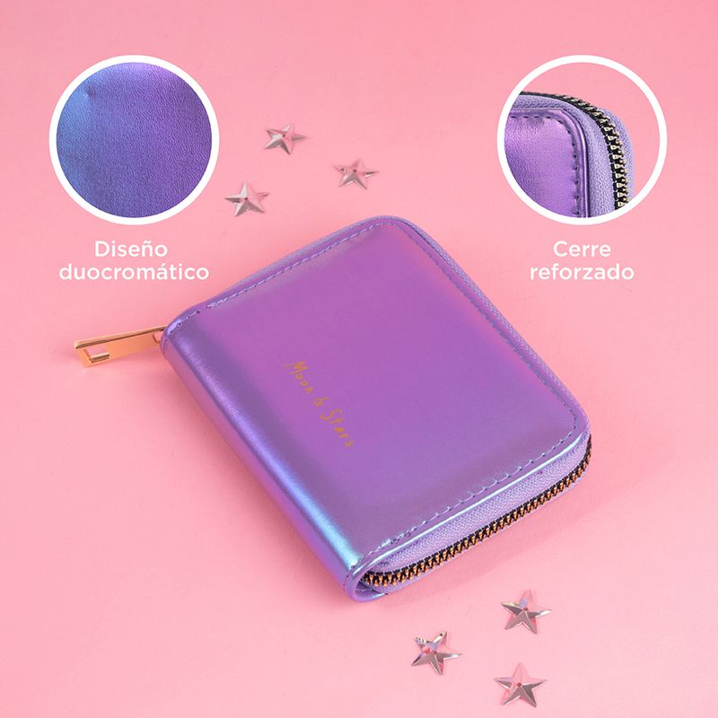 Cartera-para-mujer-miniso-serie-moon-stars-tornasol-morado-Miniso-5-20815