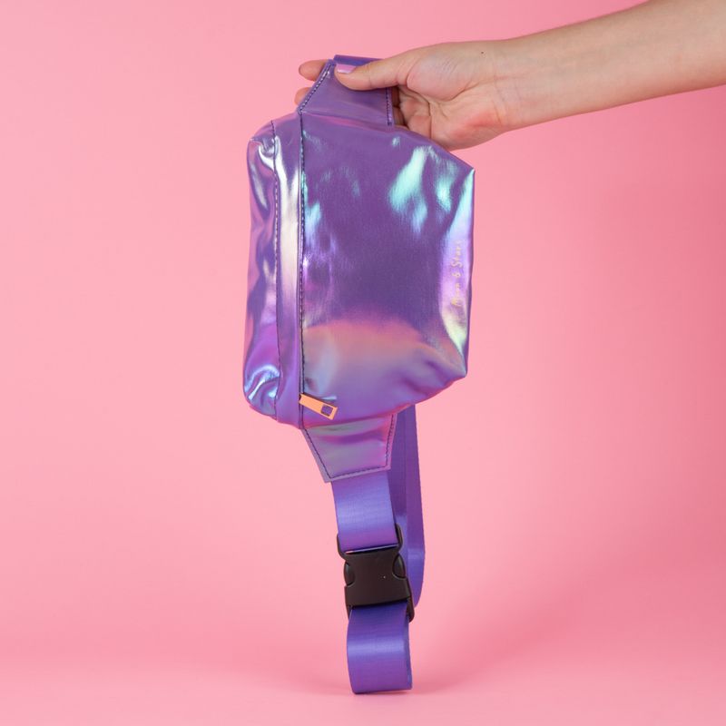 Bolso-estilo-cangurera-miniso-serie-moon-stars-tornasol-morado-Miniso-2-20818