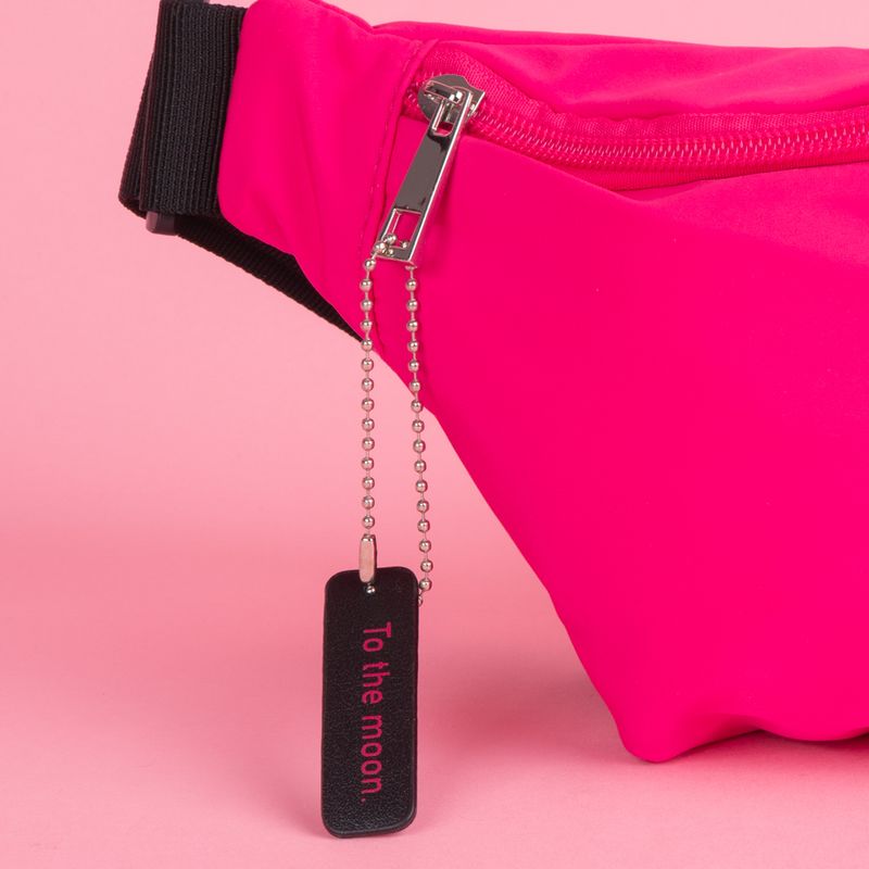 Bolso-estilo-cangurera-miniso-serie-moon-stars-nylon-rosa-Miniso-3-20819