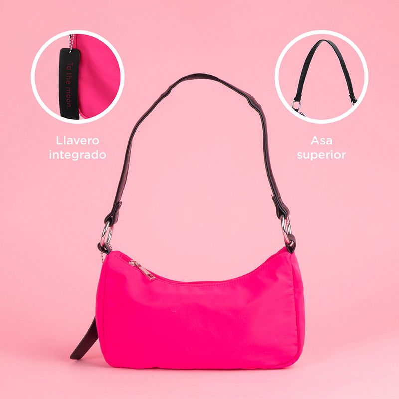 Bolso-hobo-miniso-serie-moon-stars-nylon-rosa-Miniso-6-20822
