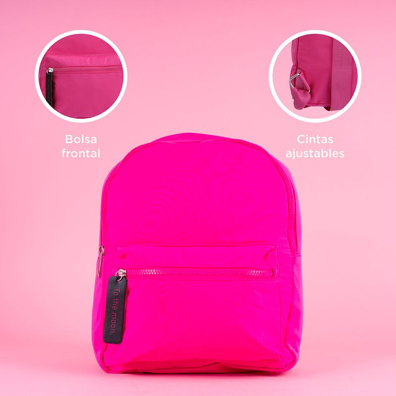 Mochila-de-moda-miniso-serie-moon-stars-nylon-rosa-Miniso-6-20824