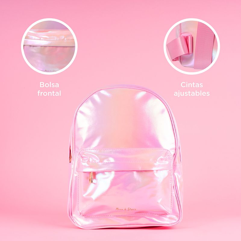 Mochila-de-moda-miniso-serie-moon-stars-tornasol-rosa-Miniso-6-20827