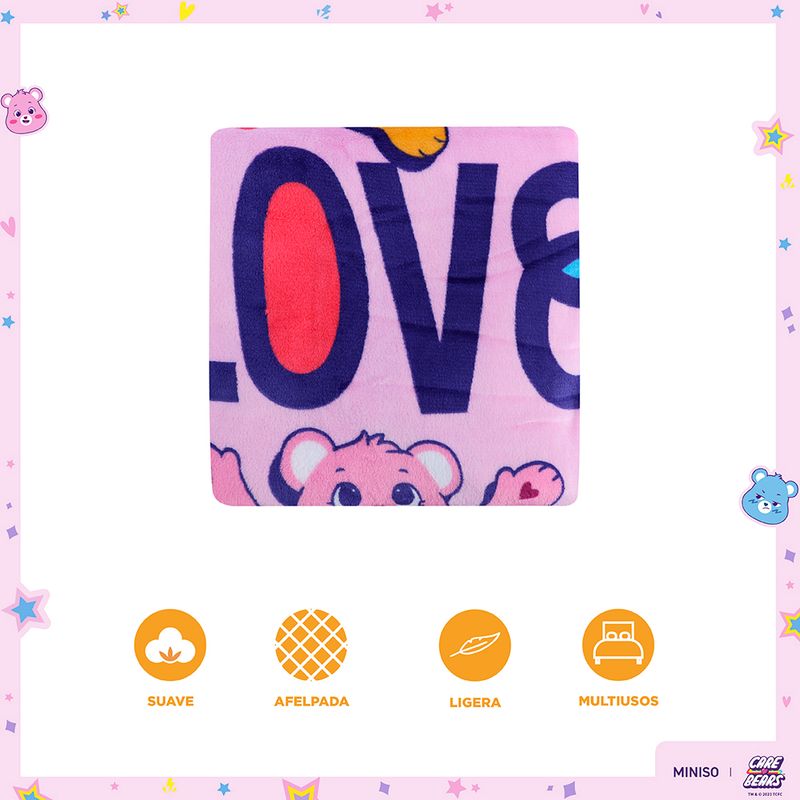 Manta-colecci-n-care-bears-love-all-rosa-Care-Bears-3-20837