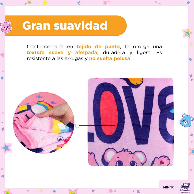 Manta-colecci-n-care-bears-love-all-rosa-Care-Bears-4-20837