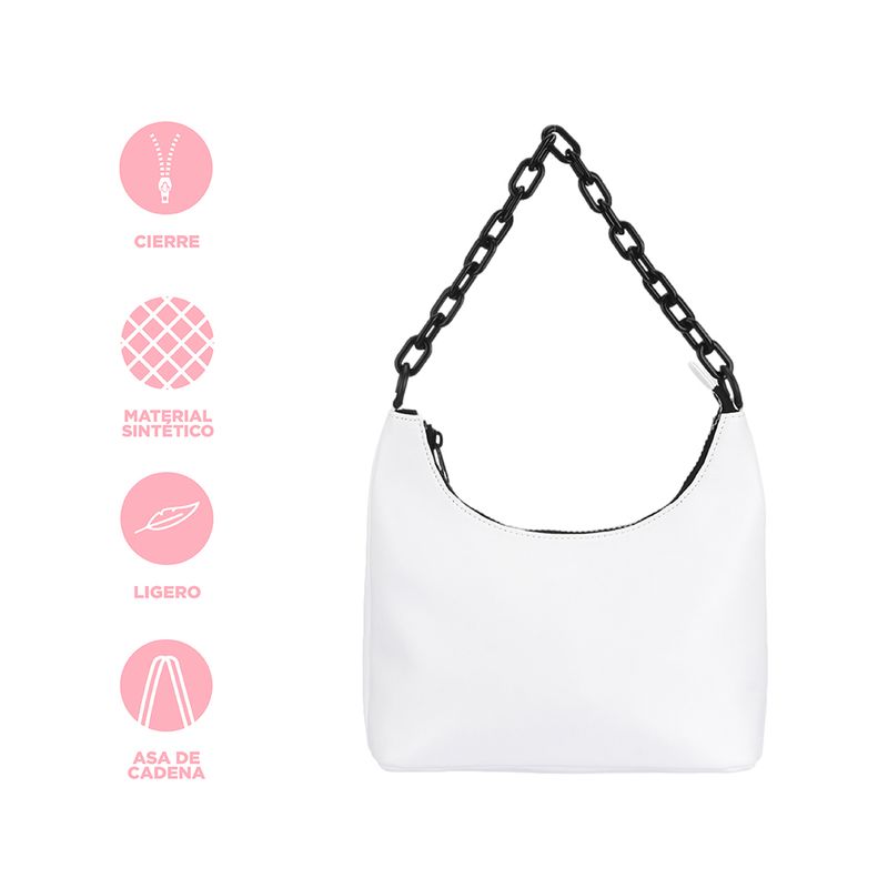 Bolso-hobo-serie-black-white-cadena-blanco-Miniso-4-20849