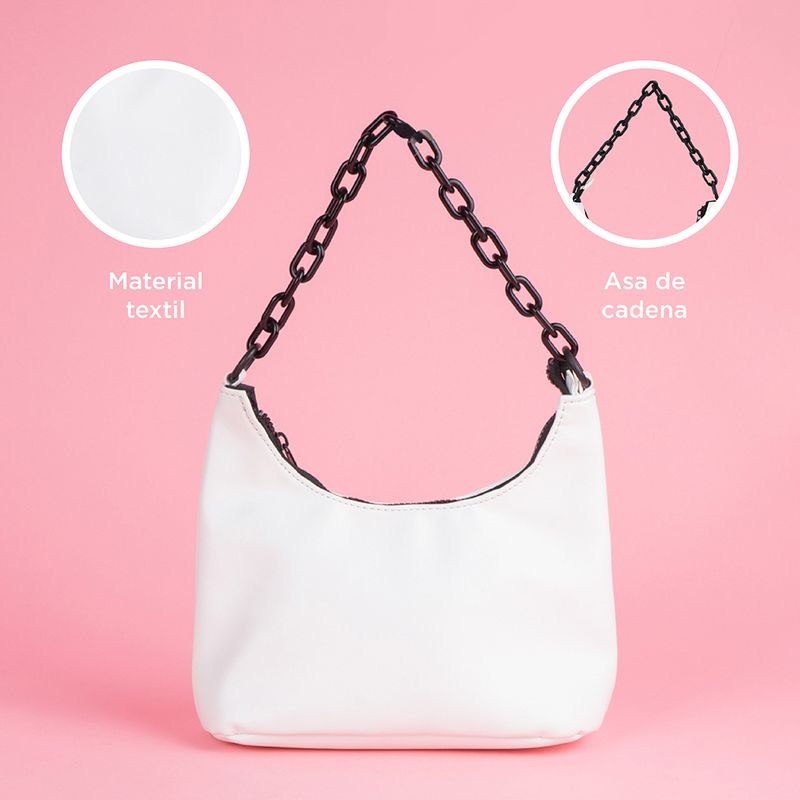 Bolso-hobo-serie-black-white-cadena-blanco-Miniso-6-20849