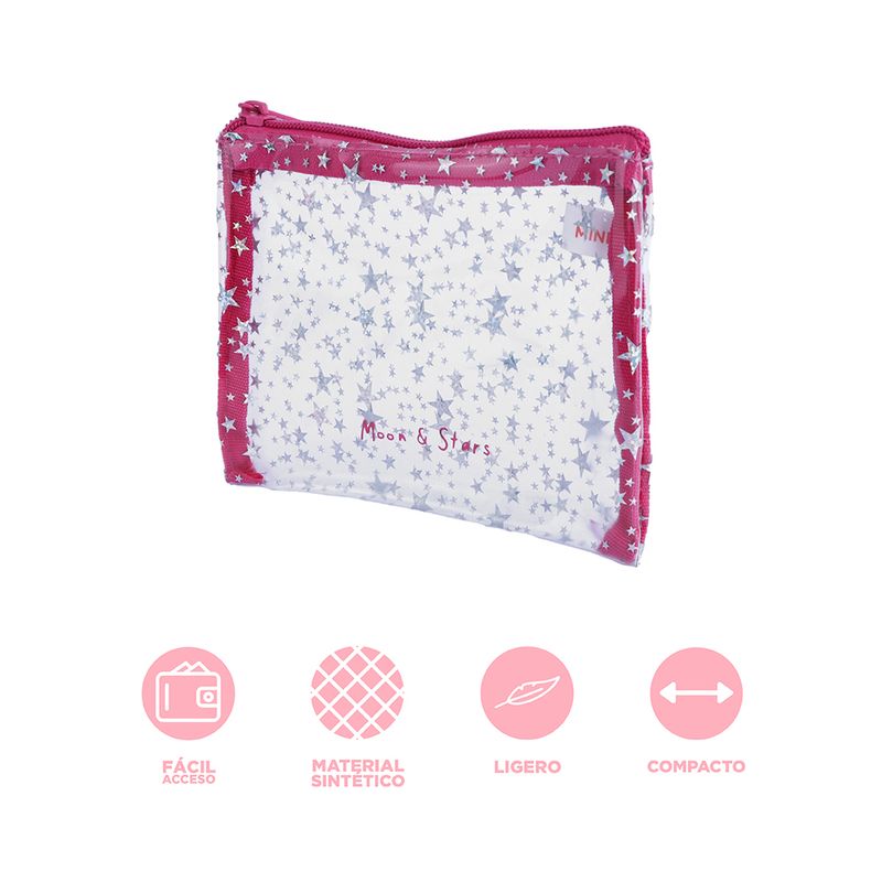 Monedero-miniso-serie-moon-stars-transparente-rosa-intenso-Miniso-3-20852
