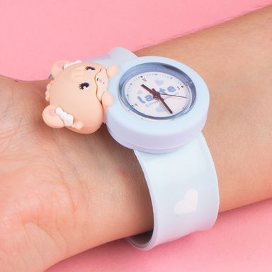 Reloj infantil serie mikko latte azul -  Mikko