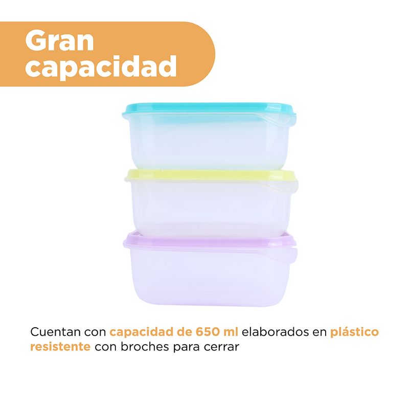 Taper-para-alimentos-cuadrados-coloridos-650-ml-3-piezas-Miniso-4-20965