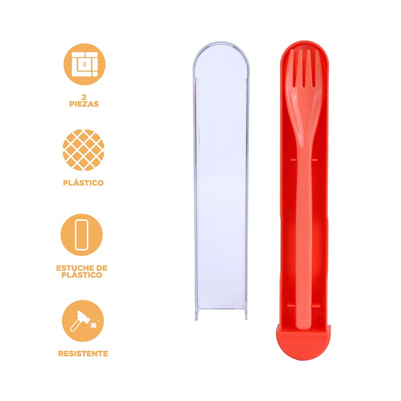 Juego-de-cubiertos-extra-bles-coloridos-naranja-con-estuche-Miniso-3-20970