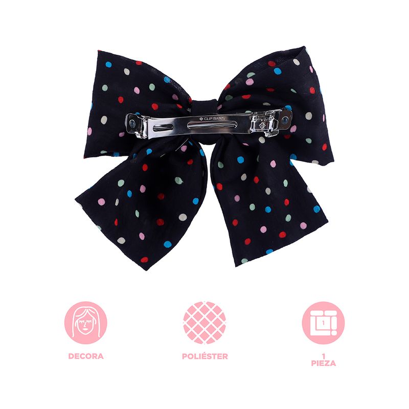 Broche-para-cabello-miniso-serie-colorful-dots-mo-o-negro-15cm-Miniso-3-21042