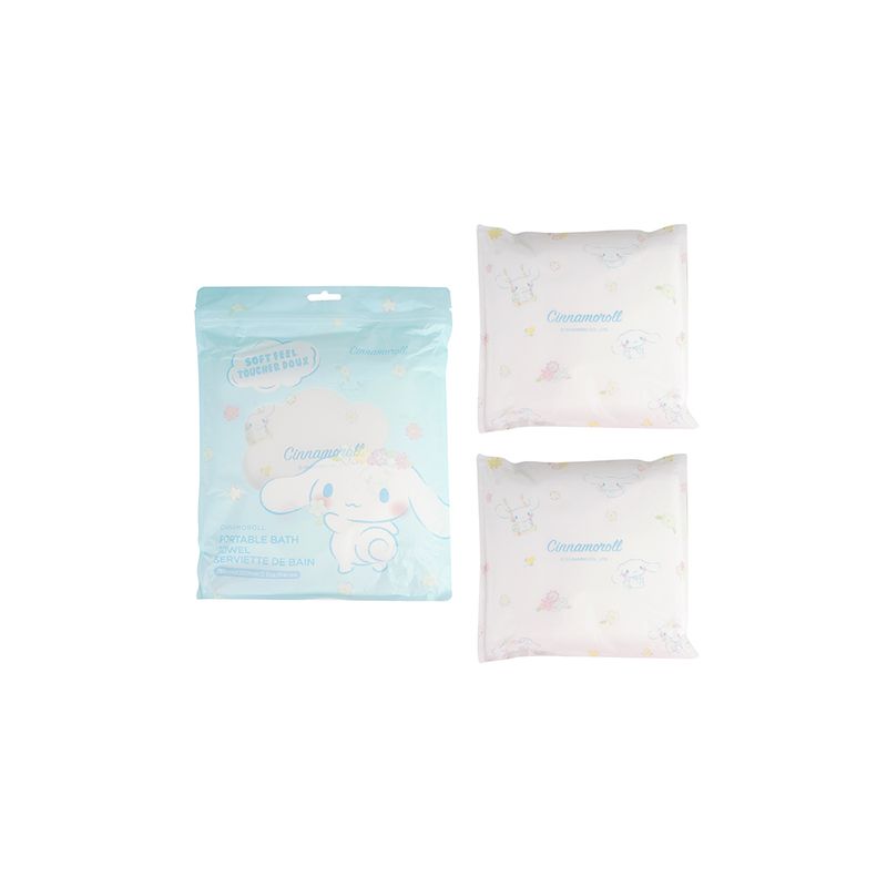 Toallas-de-ba-o-desechable-cinnamoroll-2-uds-Sanrio-1-20614
