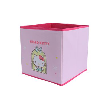 Caja de almacenamiento de tela de la colección personajes de sanrio hello kitty rosa -  Sanrio