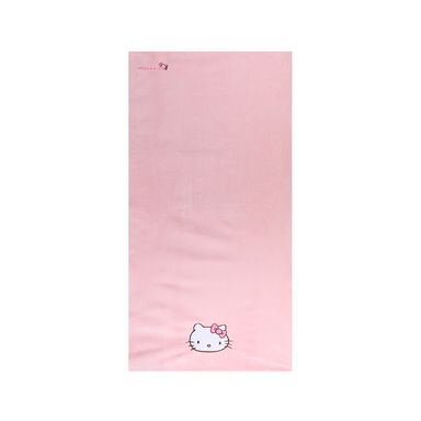 Toalla de baño de microfibra sanrio hello kitty rosa 140cm x 70cm -  Sanrio