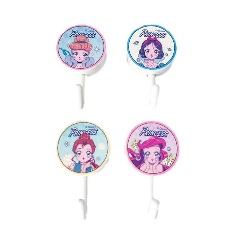 Ganchos-adhesivos-colecci-n-princesas-manga-disney-4-unidades-Princesas-Manga-1-20843