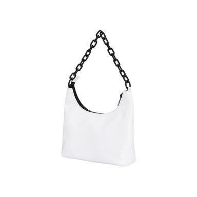 Bolso hobo serie black white cadena blanco -  Miniso