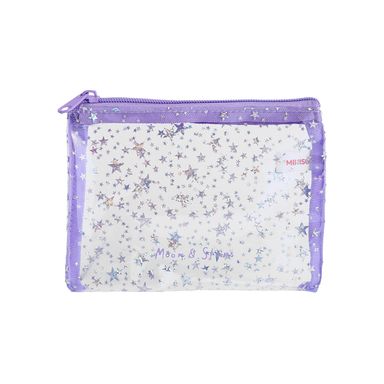 Monedero miniso serie moon stars transparente lila -  Miniso