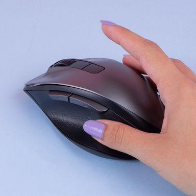 Mouse inalámbrico silencioso erg modelo cm614g gris miniso -  Miniso