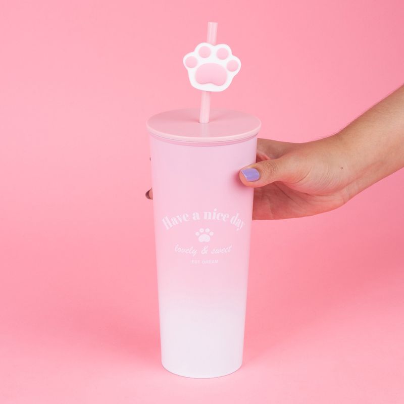 Vaso-de-acero-inoxidable-paw-paw-collection-con-sorbete-800-ml-rosa-Paw-Paw-2-20062