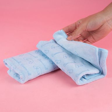 Set de toallas infantiles para baño microfibra sanrio cinnamoroll azul 2 pzas -  Sanrio