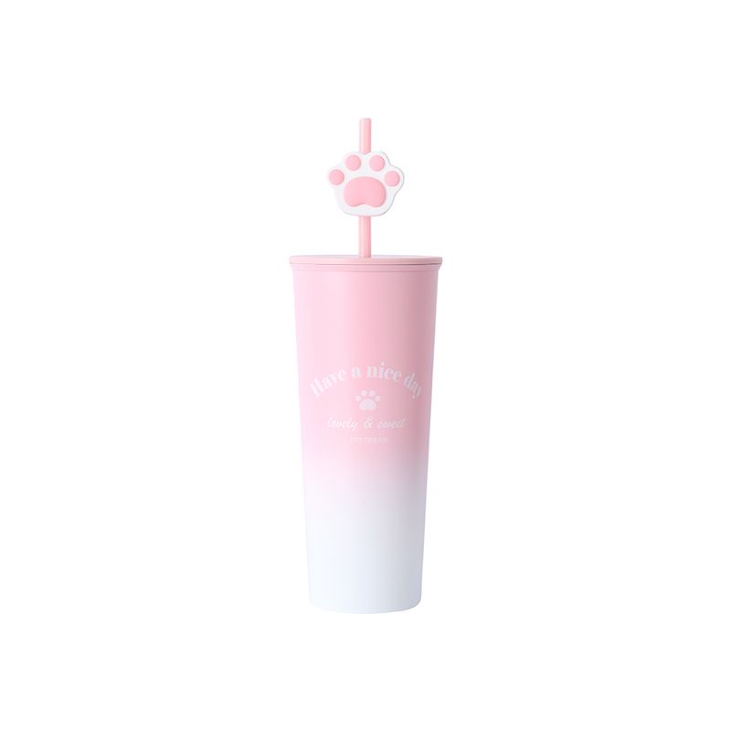 Vaso-de-acero-inoxidable-paw-paw-collection-con-sorbete-800-ml-rosa-Paw-Paw-1-20062