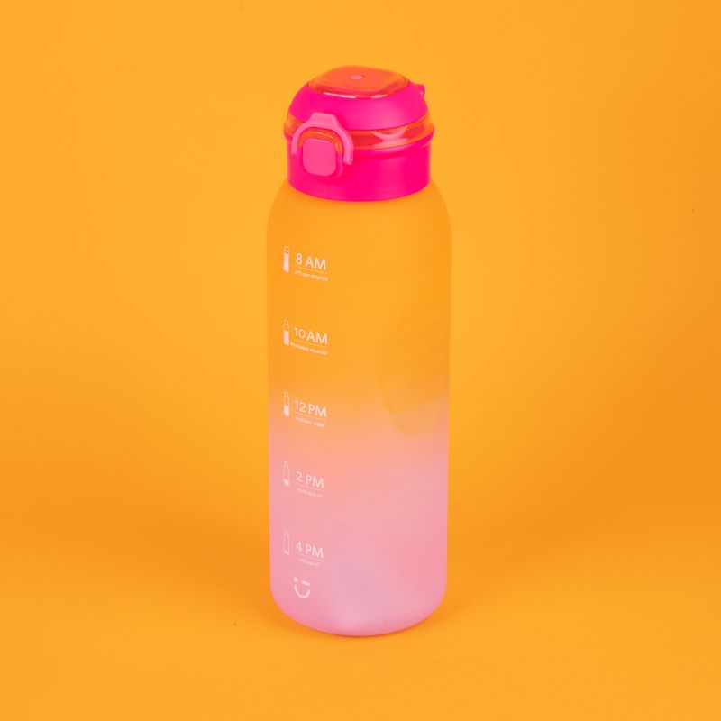 Tomatodo-de-pl-stico-de-la-serie-gradient-con-tapa-abatible-de-un-solo-toque-1500-ml-naranja-y-rosa-Miniso-7-18699
