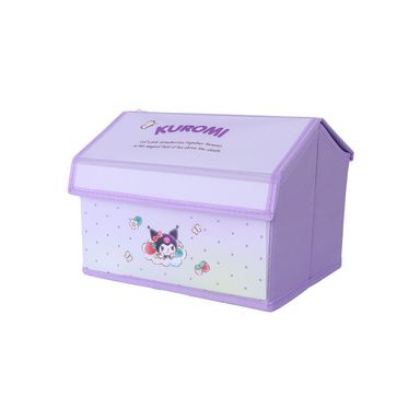 Organizador de tela colección strawberry de los personajes de sanrio kuromi 25.5x18x18cm morado -  Sanrio