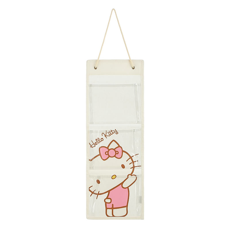 Organizador-de-tela-colgante-blanco-3-compartimientos-sanrio-Sanrio-1-20609