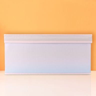 Caja de almacenamiento de tela macaron gradient series con tapa L - Miniso
