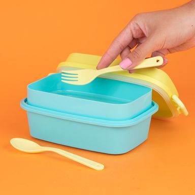 Taper de doble capa 980 ml verde -  Miniso