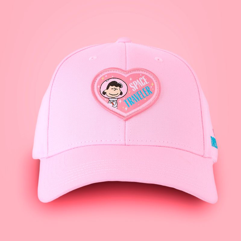 Gorra-de-be-sbol-snoopy-serie-little-space-explorer-rosa-Snoopy-2-21012