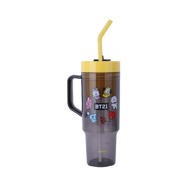 Tomatodo con sorbete colección BT21 1250 ml amarillo -  BT21