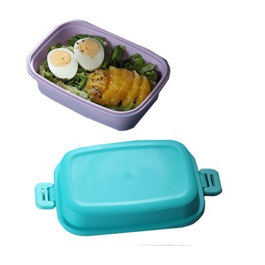 Taper para alimentos de doble capa 980 ml púrpura -  Miniso