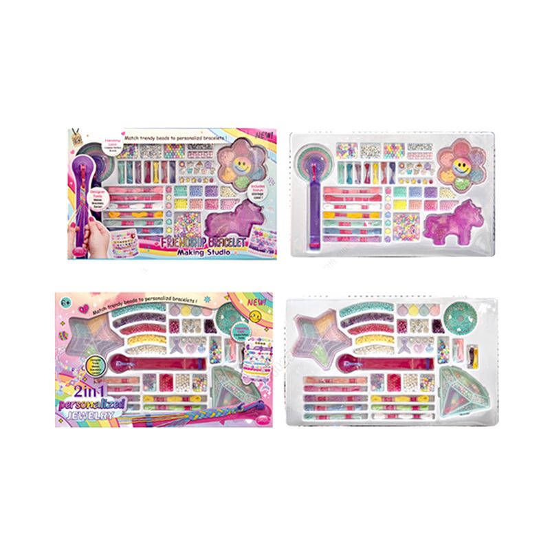 Set-para-jugar-kit-para-hacer-pulseras-diy-con-trenzador-2-modelos-surtidos-35cm-serie-miniso-Miniso-1-20074
